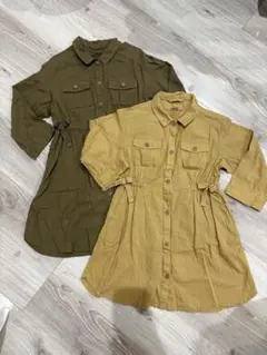 BREEZE シャツワンピース 2着セット 120 130