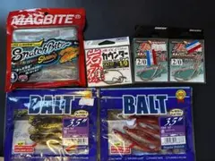 チニング ロックフィッシュ など ワームセット - メルカリ
