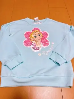 新品タグ付き ♡♡スパンコール ラプンツェルトレーナー 120のサムネイル