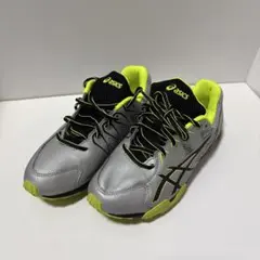 asics LAZERBEAM SD 24cm シルバー/イエロー 美品