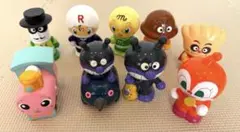 アンパンマン フィギュア 9体セット　バイキンマン　ドキンちゃん　ピープー人形