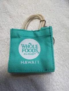 【美品・未使用】WHOLE FOOS MARKETミニキーホルダ