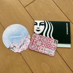 スターバックスカード SAKURA2026 コースター　PIN 削り済み