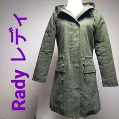 Rady レディ ミリタリージャケット コート アウター グリーン系 サイズS