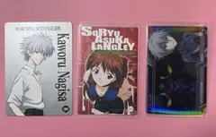 エヴァンゲリオン 惣流・アスカ・ラングレー 渚カヲル カード トレカ セット