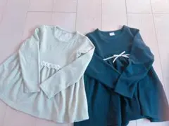 2点セットpetit main フレアシルエット トップス 120