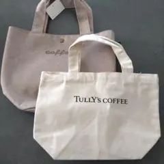 TULLY'S COFFEE トートバッグ 2点セットのサムネイル