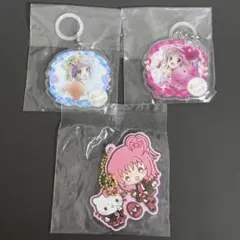 しゅごキャラ！ ガチャガチャ ふらっとめじるしアクセサリー サンリオ 3点セット