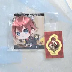ツイステ リドル・ローズハート 飛行術 アクリルキーホルダー +おまけ