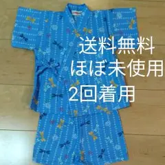 【美品】ほぼ未使用　甚平 80 男の子