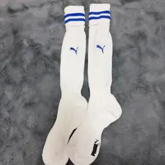 PUMA サッカー ストッキング ホワイト ブルーのサムネイル