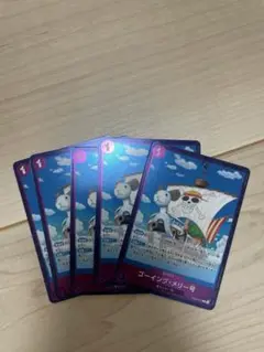【即日発送】ワンピースカード25th ゴーイング・メリー号 R 5枚セット