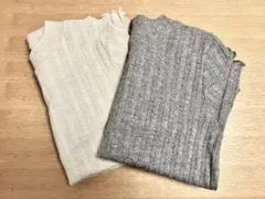星玲奈　リブ編み　ニット　プルオーバー 美品