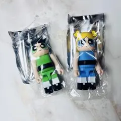 バブルス&バターカップ パワーパフガールズ 裏×2体セット　ベアブリック 50