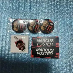 アルバルク東京 マーカス・フォスター 缶バッジ ステッカー