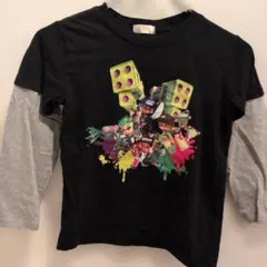 長袖カットソー 140サイズ カラフルデザイン