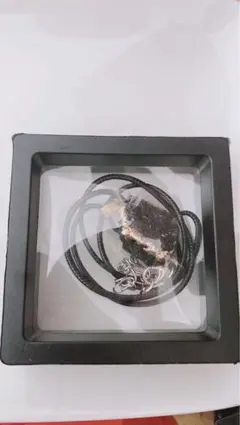 天然石 原石(ブラックトルマリン) ネックレス