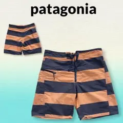 patagonia メンズ水着 28 ネイビー/オレンジまたはうすピンク