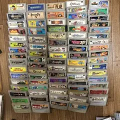 スーパーファミコンソフト80本