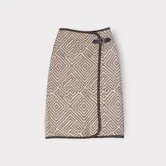 Steven Alan【JACQUARD WRAP SKIRT】のサムネイル
