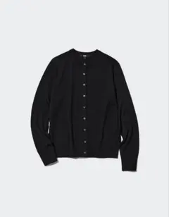 メリノクルーネックカーディガン(ユニクロ)