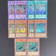 遊戯王 サイバー・ダーク・ホーン エッジ キール レリーフ セット