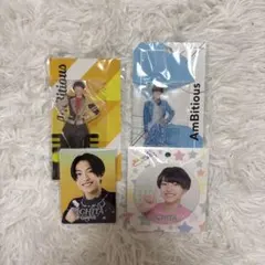 AmBitious 井上一太 アクリルスタンド 缶バッジ プロフィールカード