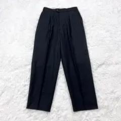 80s コムデギャルソンオム テーパード ワイド スラックス S ブラック 黒のサムネイル