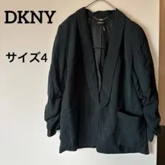 DKNY 【4】ダナキャランニューヨーク テーラードジャケット ダークグリーン