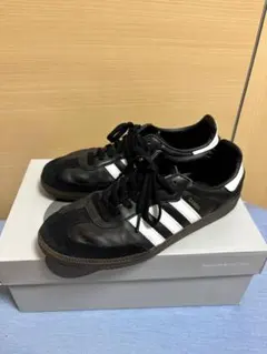 adidas SAMBA OG ブラック ホワイト スニーカー 27cm