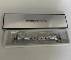 Apple Watch用 シルバー バンド