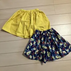 グローバルワーク　スカート ２枚セット　140センチ