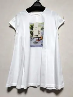 【アマカ】未使用 コラボTシャツ　ホワイト 完売のサムネイル