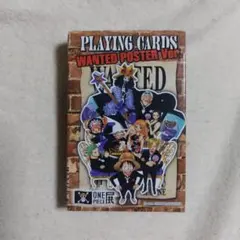 ONE PIECE展 数量限定　手配書トランプ 未開封 激レア】ONEPIECE展 限定 手配書 トランプ カード 新品未開封 - メルカリ