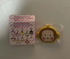サンリオキャラクターズ シークレットラバーミラーキーホルダー おさるのもんきち
