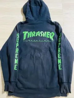 supreme x THRASHER コラボパーカー Mサイズ