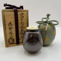 丹波焼 肩衝茶入 市野信水 在銘信水窯 尾中窯 - メルカリ