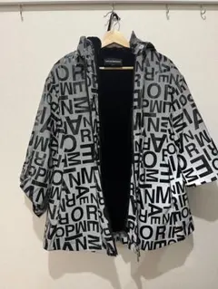 エンポリオアルマーニ ロゴ 総柄 ライナー付き フード ジャケット ブルゾンのサムネイル