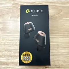 【新品未使用】GLIDIC TW-9100 無線イヤホン ブラック