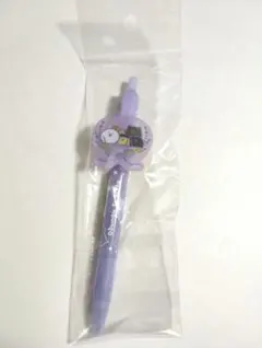 【新品未開封】文房具いっしょ プレート付きボールペン リラックスラベンダー油性黒のサムネイル