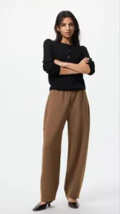 UNIQLO ドライスウェットカーブパンツM 丈長め