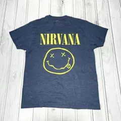 NIRVANA ニルヴァーナ L スマイル バンド ロック 半袖Tシャツ
