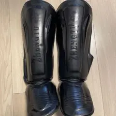 もち太郎様専用 VENUM レガース Lサイズ 黒ブラックキックボクシング