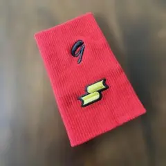 新品 SSK 赤色 9 刺繍 リストバンド 野球 ベースボールのサムネイル