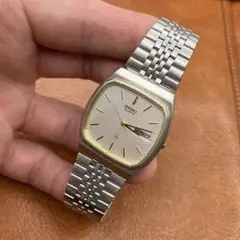 稼働品 セイコー ヴィンテージ スクエア メンズ 腕時計 9642-5000 稼働品 セイコー ヴィンテージ スクエア メンズ 腕時計 9642-5000