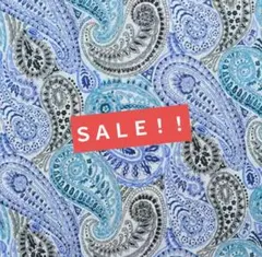 今だけ特別SALE！！リバティ♡タナローン♡デコペイズリー♡４m♡