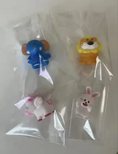 たべっ子どうぶつ ミニソフビ 全4種 セット