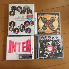 キスマイライブDVD・CD初回生産限定盤・舞祭組CD初回生産限定盤4点セット