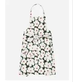 マリメッコ　ウニッコ　リネン　エプロン フリーサイズ