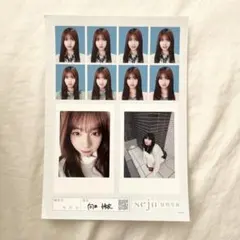 せじゅです！ラッフルくじ F賞 証明写真風ブロマイド 向井怜衣 - メルカリ